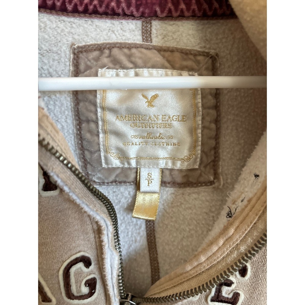 American Eagle sweater zip up size S/P - Picture 2 of 3